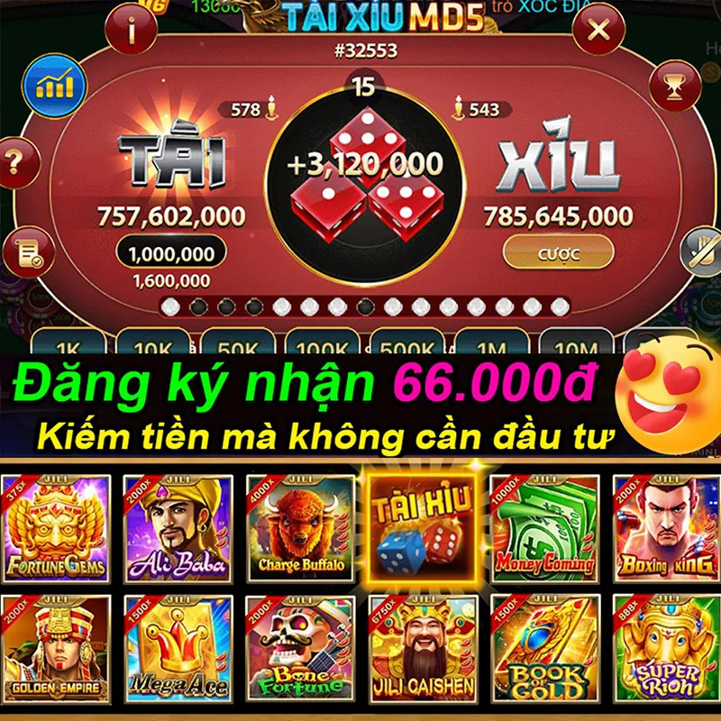 Giao diện trò chơi Slots và Thể thao tại vf555
