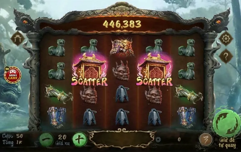 Biểu tượng Wild và Scatter trong game Nổ Hũ vf555