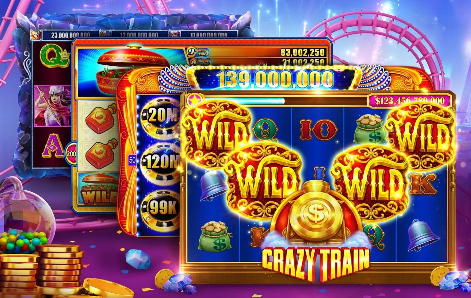 Giao diện game Slot Nổ Hũ tại vf555