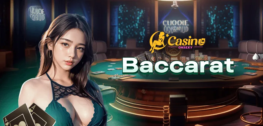 Dealer đang chia bài Baccarat tại vf555 Casino