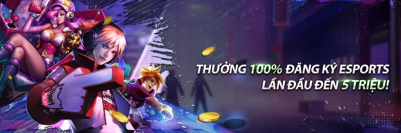 Sân khấu Thể thao Điện tử với người hâm mộ và màn hình lớn