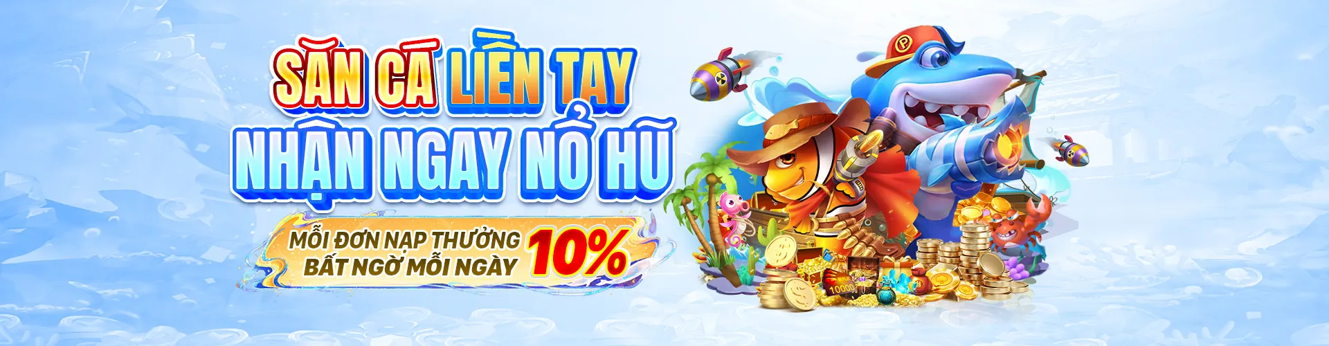 Hình ảnh banner nhà cái vf555 với các trò chơi cá cược phổ biến